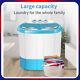 4.5kg Portable Dorm Washing Machine Compact Twin Tub Dryer Laundry Washer