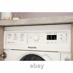 Hotpoint BIWDHG75148UKN Built In Washer Dryer 7Kg 1400 rpm E White