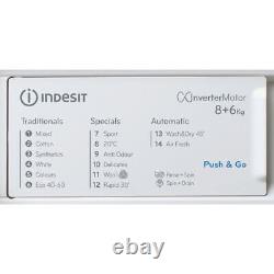 Indesit BIWDIL861485UK Built In Washer Dryer 8Kg 1400 rpm D White