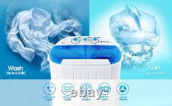 Mini 5kg Dorm Portable Washing Machine Twin Tub Compact Dryer Laundry Washer