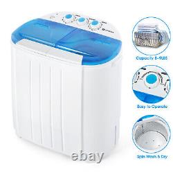 Portable Washing Machine Mini 5kg Twin Tub Dorm Compact Dryer Laundry Washer
