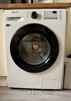 SAMSUNG ecobubble WD80T4046CWithEU 8 kg Washer Dryer White