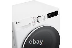 Lave-linge séchant posable LG FWY606WWLN1, charge de 10kg/6kg, essorage à 1400 tr/min, blanc