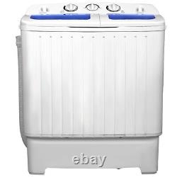Machine à laver à double tambour compacte mini lave-linge 5 kg + sécheuse 3 kg