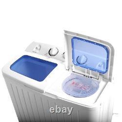 Machine à laver à double tambour compacte mini lave-linge 5 kg + sécheuse 3 kg